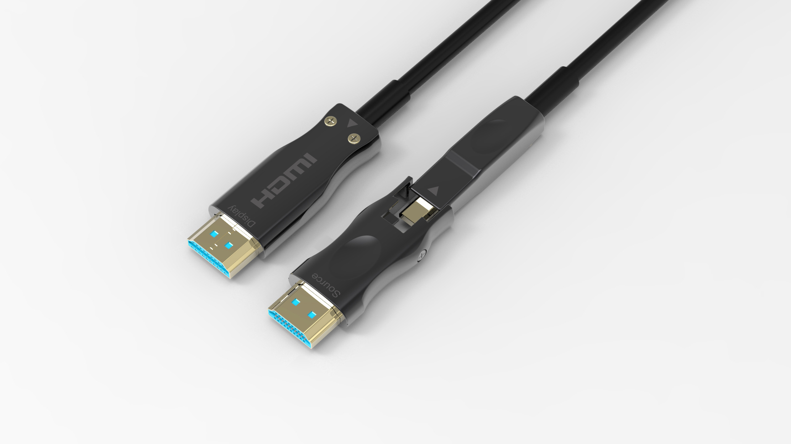 HDMI AOC D公分離式有源光纖 